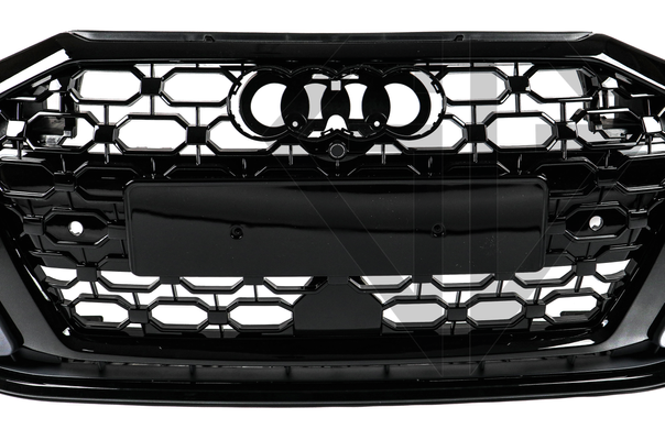 Передний бампер Audi A3 8Y (2020-2023) стиль RS3 FB