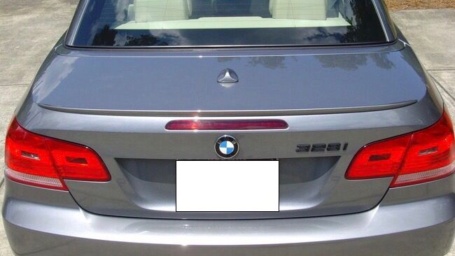 Спойлер для BMW E93 стиль M3 (Черный Глянец)
