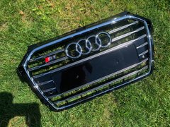 Решетка радиатора Audi A1 2014-2019 год (в стиле S-Line)