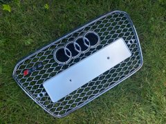 Решетка радиатора Audi A5 2011-2016 год (в стиле RS)