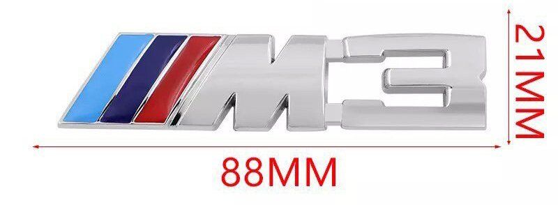Шильдик на решетку радиатора BMW M3 E36 E46 E90 F30