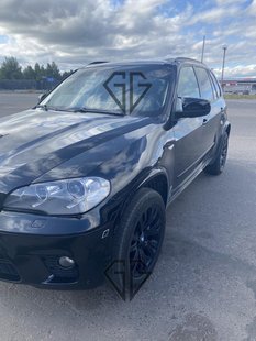 Накладки на зеркала для BMW X5 E70 X6 E71 / ABS / M-look