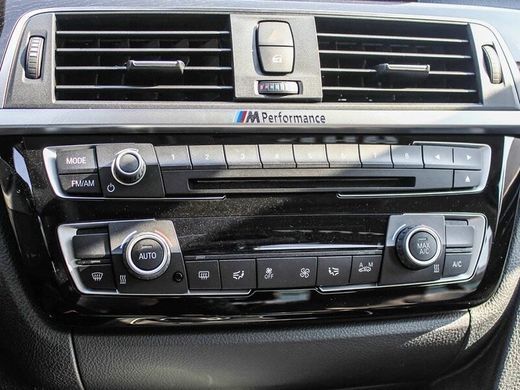 Наклейка BMW "Performance" металлическая / E39 E46 E53 E60 E70 E90 F10 F15 F20 F25 F30