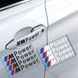 Наклейки на ручки дверей BMW "M" Power / E39 E46 E60 E70 E90 F10, Белый