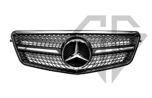 Решітка радіатора Mercedes E-Class W212 (2009-2013) Diamond Black