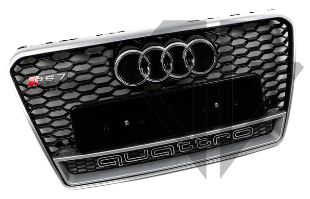 Решетка радиатора Audi A7 (2010-2014) Quattro в стиле RS