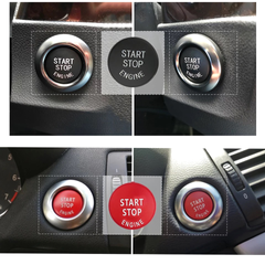 Кнопка Start - Stop / Старт - Стоп / BMW E60 E61 E63 E64 E70 E71 E83 E84 E87 E89 E90 E91 E92 E93 , Красный