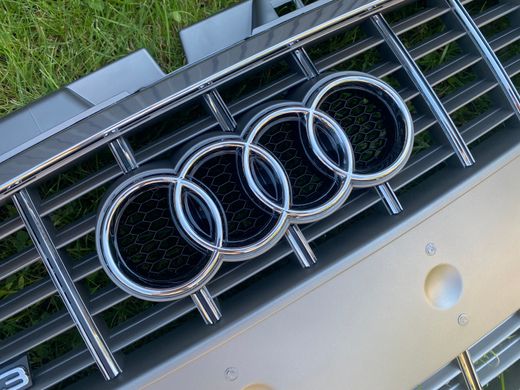 Решетка радиатора Audi A3 (2008-2012) Серая в стиле S-Line