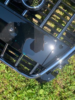 Решетка радиатора Audi A3 (2008-2012) Черная с хромом в стиле S-Line