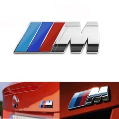 Металлическая наклейка на багажник BMW "M"