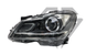 Передние фары на Mercedes C-Class W204 (2011-2014)  Xenon Adaptive