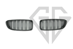 Двойные ноздри решетка радиатора КАРБОН BMW (2013-2019) F32 F33 F36 F80 F82