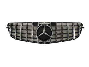 Решітка радіатора Mercedes C-Class W204 (2007-2014) GT Chrome Black