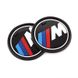 Коврики в подстаканники BMW "M" / E53,E70,E71,F01,F10,F15,F30,F25,F26, 7.3 см для BMW X3/X4/X5/X6 /5 series/7series
