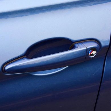 Наклейка на личинку замка BMW M / 20 мм / E39 E46 E53 E60 E70 E90 F10