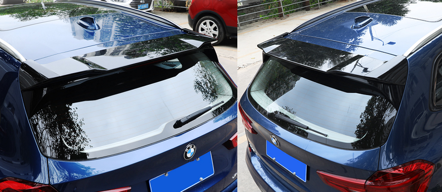 Спойлер для BMW X3 G01 стиль M Performance (черный глянец)
