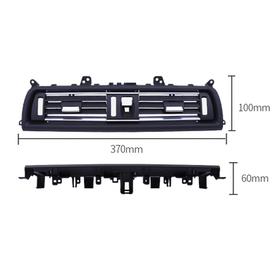 Центральный хромированный дефлектор печки климата , воздуховод BMW F10 F11 F18 / 64229209136