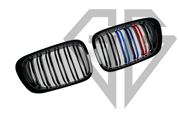 Решетка радиатора ноздри M Performance BMW Е46 / Купе (1998-2002)
