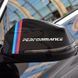 Наклейки на зеркала BMW "Performance" / E39 E46 E60 E70 E90 F10 F15 F20 F25 F30, Черный