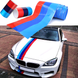 Наклейка полоса на капот / багажник / бампер / всю машину / BMW "M"
