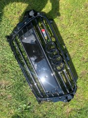Решетка радиатора Audi A3 2013-2016 год Черная (в стиле S-Line)