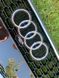 Решетка радиатора Audi Q5 (2016-2020) с серой рамкой в стиле RS