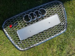 Решетка радиатора Audi A6 2011-2014 год (в стиле RS)