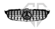 Решетка радиатора Mercedes C-Class W205 (2014-2018) GT Chrome Black