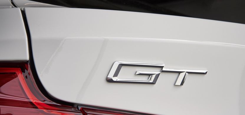 Шильдик / Наклейка на багажник BMW GT F07 , Хром
