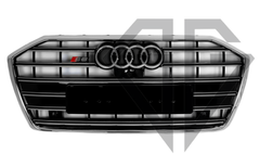 Решетка радиатора на Audi A6 C8 (2018-2022)в стиле RS6