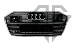 Решетка радиатора на Audi A6 C8 (2018-2022) в стиле RS6