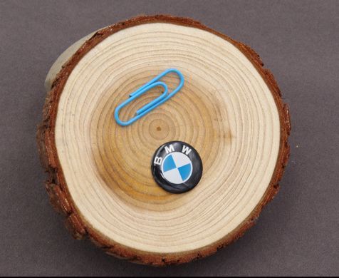 Наклейка на личинку замка BMW / 20 мм / E39 E46 E53 E60 E70 E90 F10