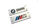 Металлические вставки для ковров BMW "M", Логотип М