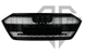 Решетка радиатора в стиле RS на Audi A7 C8 ( 4K ) (2017-2022) Черная под камеру